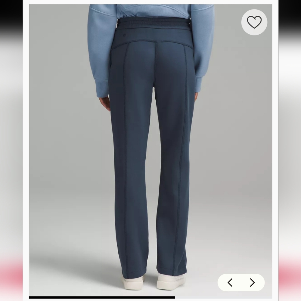 Lululemon softstreme Straight Leg Lounge pants In Blueish Grey Size 4